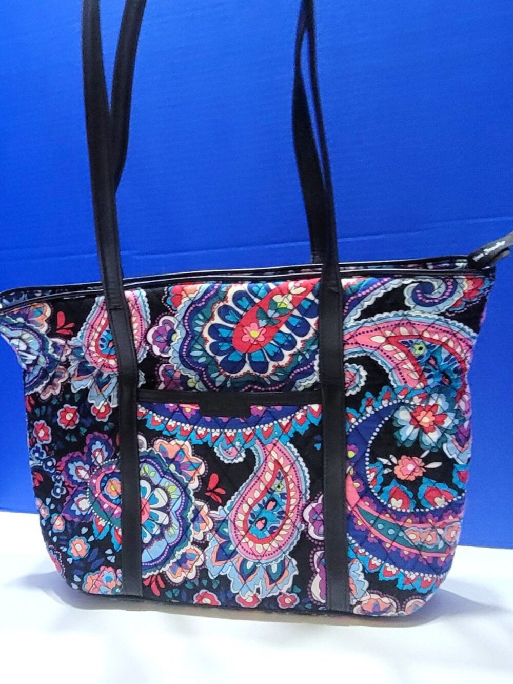 Vera Bradley Haymarket Paisley Tote Bag Purse